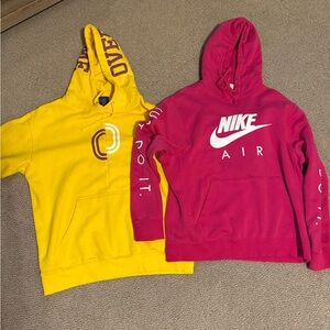 Men’s hoodies-overtime and Nike